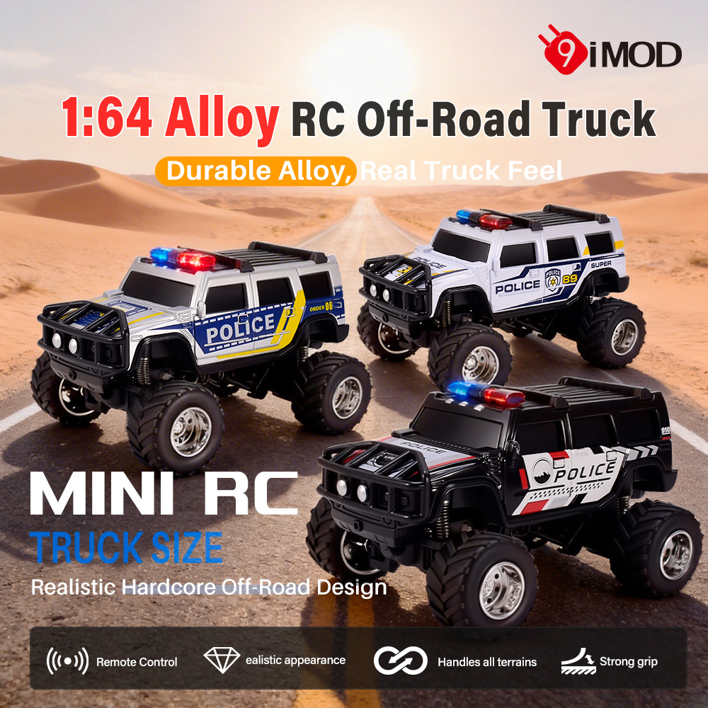 9imod RC Coche de Policía 2.4G - Rc Hobby Grade Truck reseña y precio