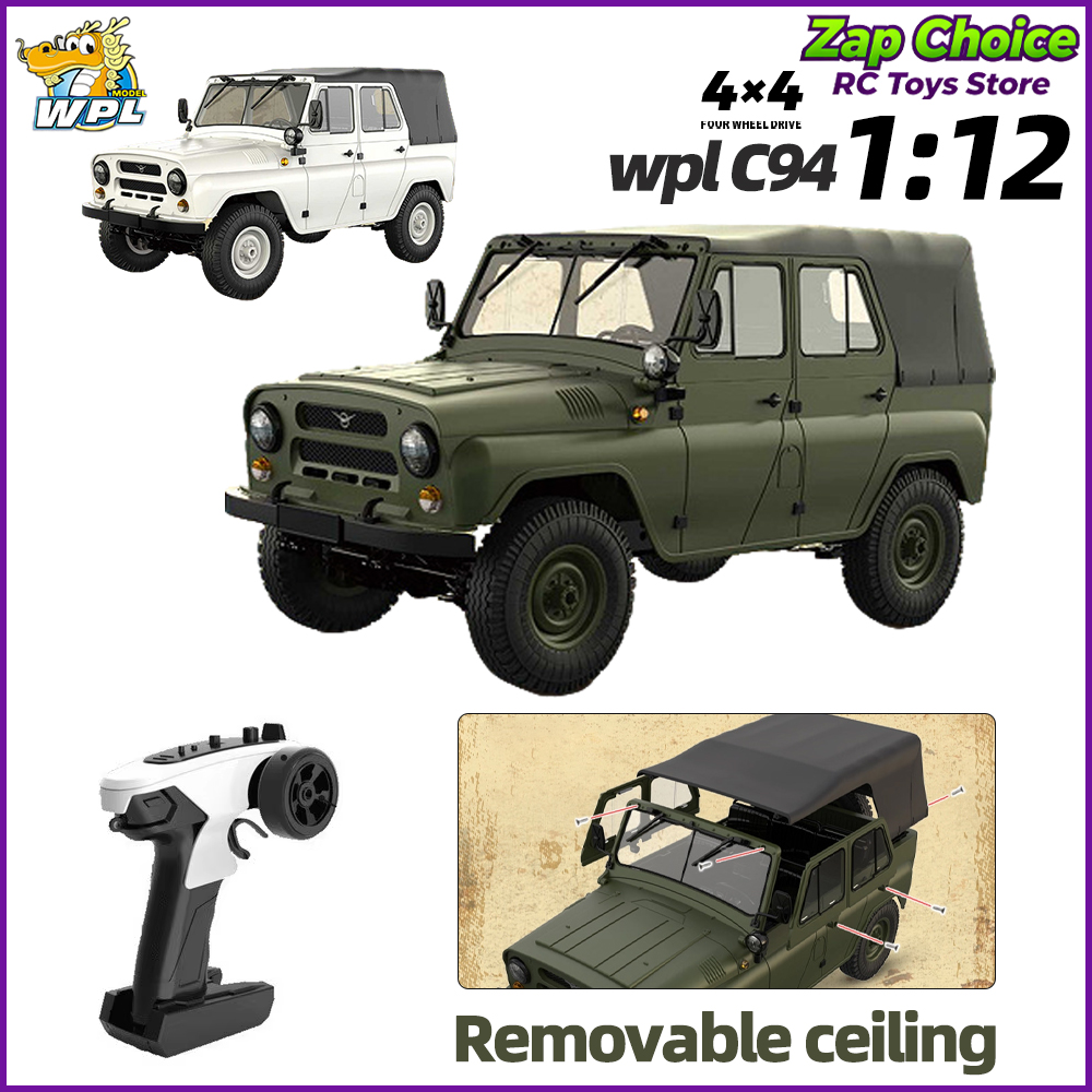 WPL C94 1/12 escala 4WD eléctr - Rc Hobby Grade Truck reseña y precio