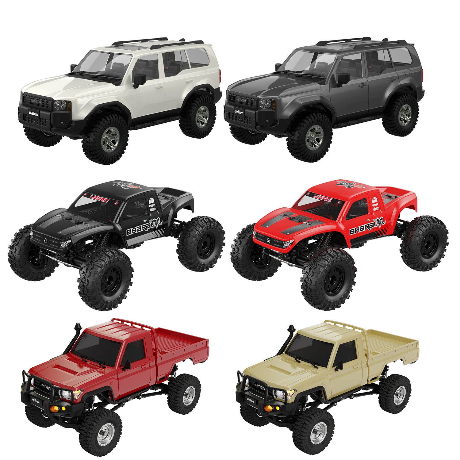 UDIRC 1/18 1/24 Camioneta Todo - Rc Hobby Grade Truck reseña y precio